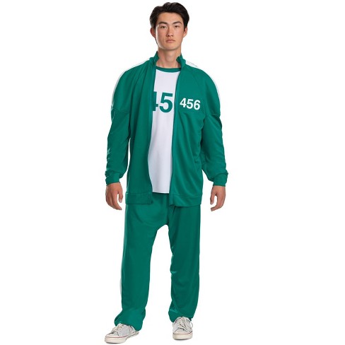 Squid Game Player 456 Track Suit Adult Costume, Standard : Target