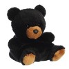 Aurora Palm Pals 5" Sleepy Bear Black Stuffed Animal - 2 of 4