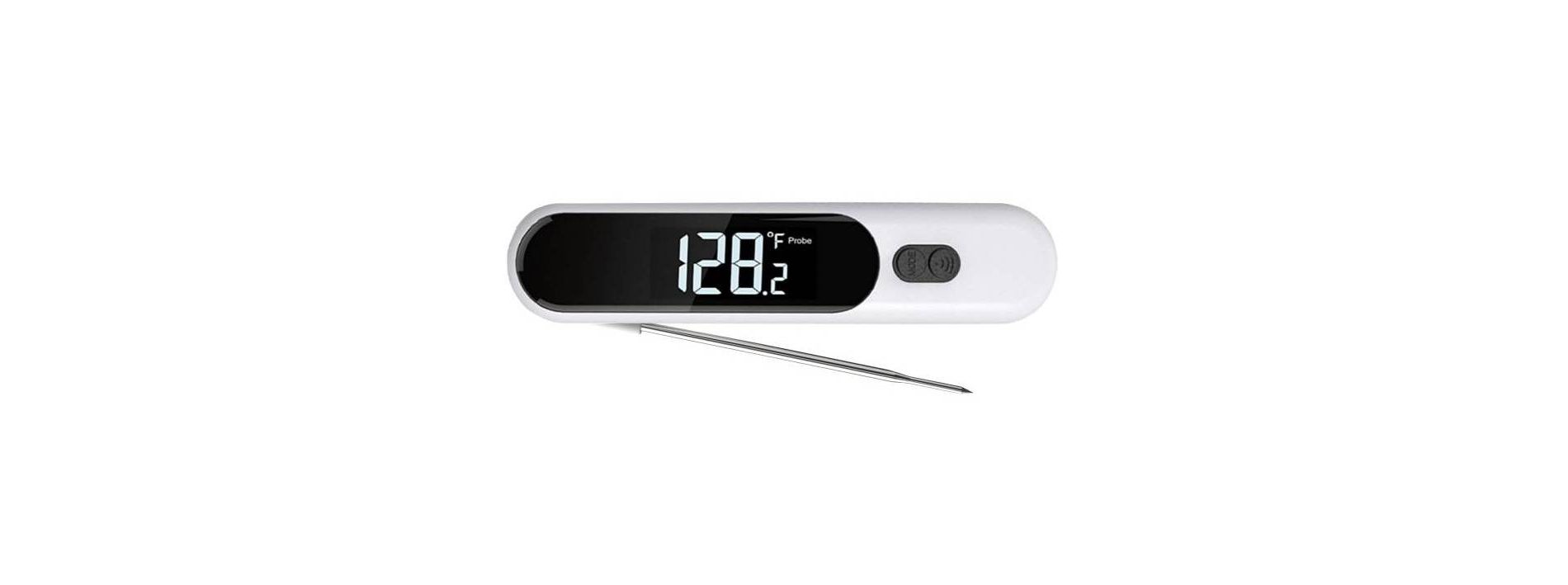 Taylor Dual Digital Folding Cooking Thermometer and Infrared Surface