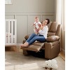 22'' Oversized Massage Recliner Chair w/ Heat, 400LB Capacity, Cup Holders & Storage - 4 of 4