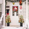 3ft Artificial Christmas Tree w/ Warm White Led Lights, Pre-Lit Christmas Tree w/Snowflakes and Red Berries, Christmas Tree with Base - 3 of 4