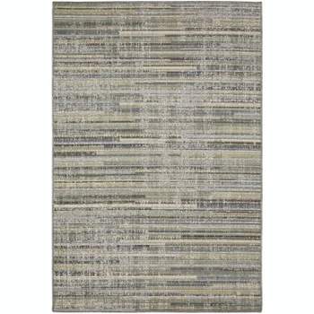 Oriental Weavers Cyprus Contemporary Rug 2102E in Blue Rectangle 7' 10" X 10'