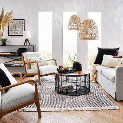 Black Natural Living Room Furniture Decor Collection Project 62 Target