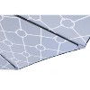 9' x 9' Outdoor Patio Market Umbrella with Tilt Crank Navy - Captiva Designs: UV & Water-Resistant, Fiberglass Frame - 4 of 4