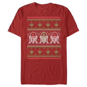 Men's Star Wars Ugly Christmas R2-D2 T-Shirt - 1 of 4