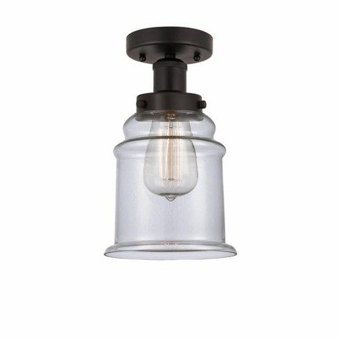 Innovations Lighting Canton 1 - Light Semi-Flush Mount in  Oil Rubbed Bronze - image 1 of 1