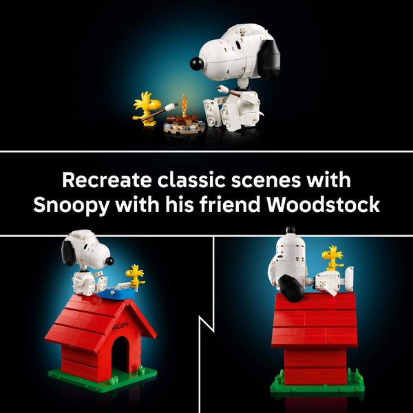 LEGO Ideas Peanuts: La Casita de Snoopy Set de Construcción - 21368 5