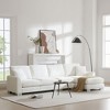NicBex L-Shaped Chenille Sectional Sofa,5-Seat Couch Set with 2 Pillows and Chaise for Living Room,Apartment,Office,White - 2 of 4