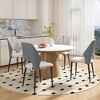 PU Leather Dining Chairs Set Of 4, Modern Kitchen Dining Room Chairs with Padded Seat Waterproof Non-Slip, Comfortable Dinner Chairs - 2 of 4