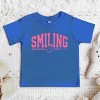 The Juniper Shop SmileyWorld Arched Varsity Toddler Short Sleeve Tee - 3 of 4
