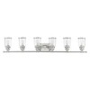 Livex Lighting Lawrenceville 6 - Light Vanity in  Brushed Nickel - 4 of 4