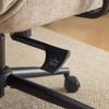 Karl Home Black PU High Back Adjustable Indoor Leisure Swivel Chair - 4 of 4