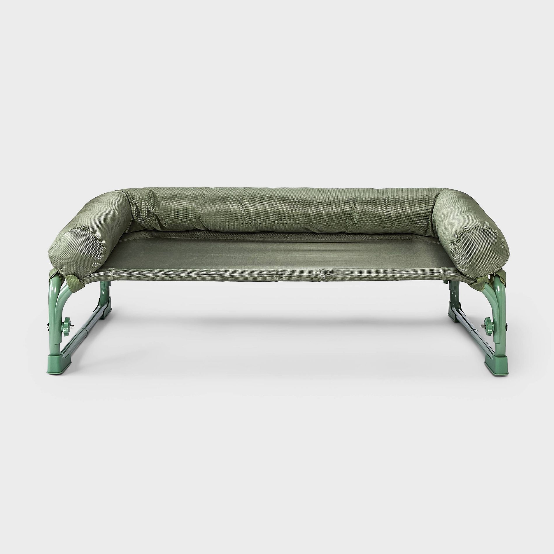 Dog Travel Collapsible Raised Cot Bed - Boots & Barkley™ Green M