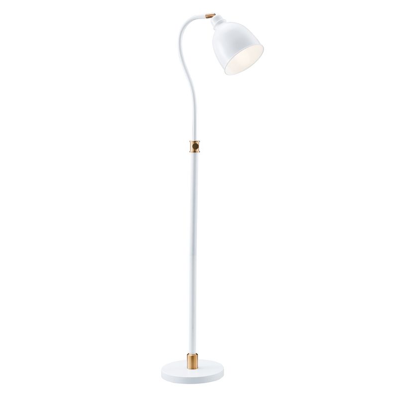 Hampton & Thyme Adjustable Arc Floor Lamp with Metal Shade , 4 of 12