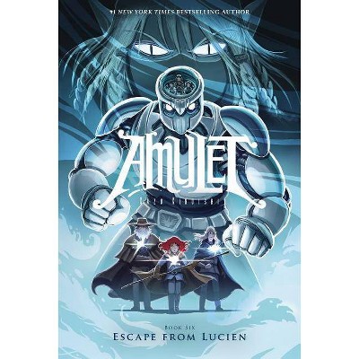  Escape from Lucien (Amulet #6), 6 - by  Kazu Kibuishi (Hardcover) 