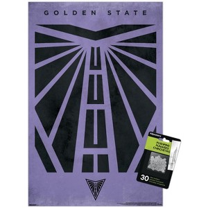 Trends International WNBA Golden State Valkyries - Logo 25 Unframed Wall Poster Prints - 1 of 4