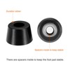 Unique Bargains Rubber Non-Slip Shock Absorption Durable Furniture Pads 12 Pcs - 3 of 4