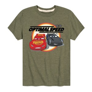 Boys' - Cars - Lightning and Jackson Storm Optimal Speed Short Sleeve Graphic T-Shirt - 1 of 4