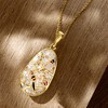 Ross-Simons Mother-Of-Pearl Bird Pendant Necklace in 18kt Gold Over Sterling Size 18 - 3 of 4