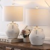 JONATHAN Y Altea 20.5" Rustic Coastal Pottery Jar LED Table Lamp - 2 of 4