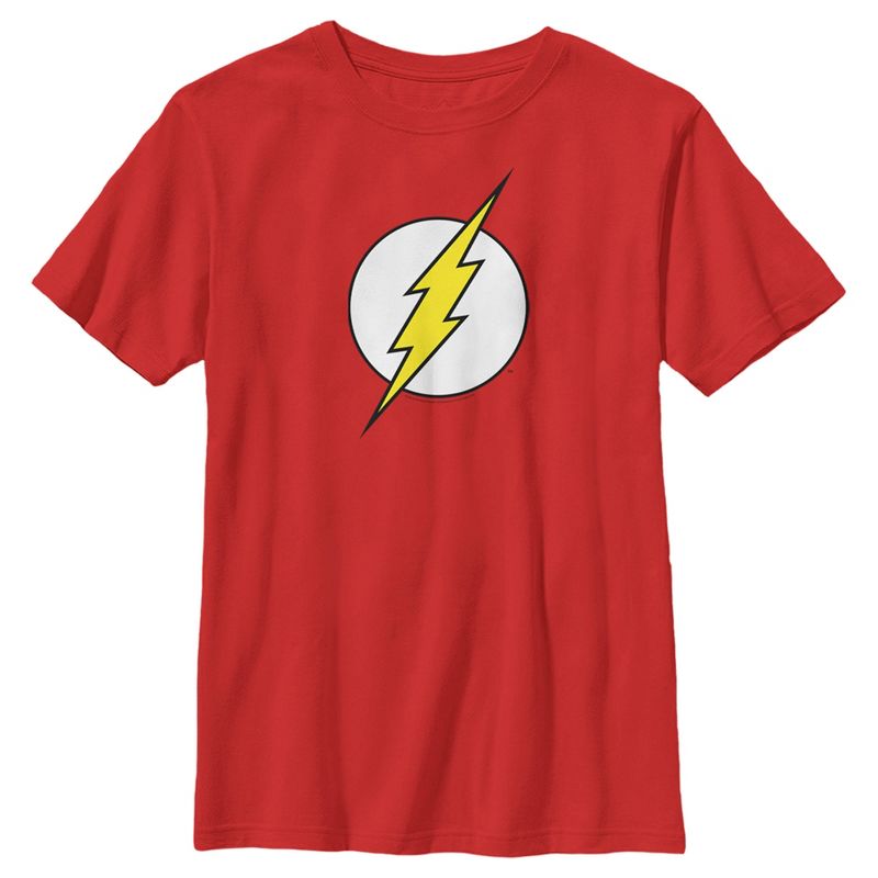 Boy's The Flash Classic Logo T-Shirt, 1 of 4