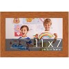 PosterPalooza | Photo Size Slim Profile Brown Frame - UV Acrylic, Foam Board Backing, Hanging Hardware - 2 of 4