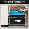 GALAXHERO  3 Drawer Mobile File Cabinet Under Desk Office, Fully Assembled Except Casters - 3 of 4