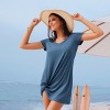 Women's Chic Short Sleeve Beach Twist Dress - Cupshe - 2 of 4