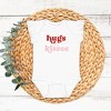 The Juniper Shop Hugs And Kisses Baby Flutter Sleeve Bodysuit - 2 of 3