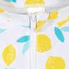 Gerber Baby & Toddler Girls' One-Piece Long Sleeve Rash Guard Swimsuit UPF 50+ - 4 of 4