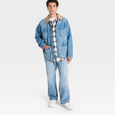 Men's Denim Chore Jacket - Goodfellow & Co image 2