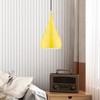 Livex Lighting Amador 1 - Light Pendant in  Shiny Yellow/Polished Chrome - 3 of 4