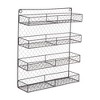 Design Imports Double Wide 4 Row Chicken Wire Spice Rack - 2 of 4