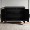 40'' Modern Cabinets with Unique Design Doors, 1 Adjustable Shelf, Perfect for Living Room or Study Room - 4 of 4