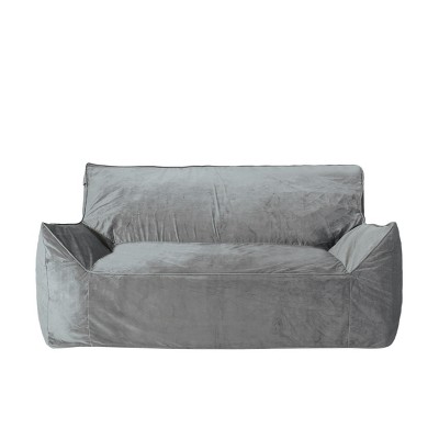 OUTSUPPLY 2-Seater Oversized Bean Bag Chair with Armrests, Removable Washable Cover, Modern Lounge Seat