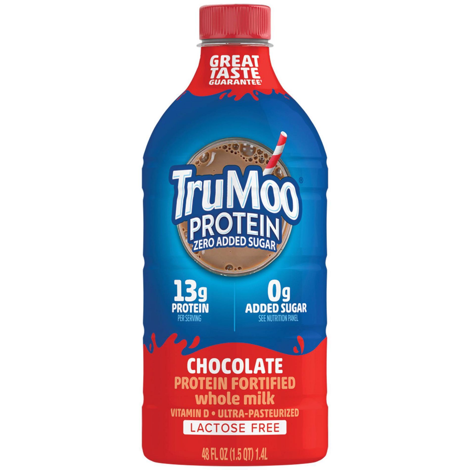 TruMoo Zero Sugar Whole Chocolate Milk - 48 fl oz