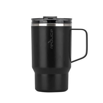 Reduce Insulated Coffee Mug With Handle And Flo-motion Lid Perfect Travel  Mug For Hot Coffee And Tea, Stainless Steel Cold Brew Iced Coffee Tumbler A
