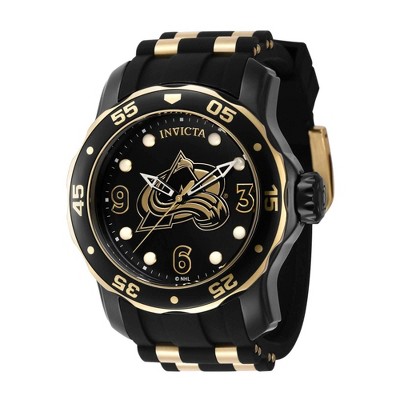 Invicta 42323 Men's NHL Colorado Avalanche Silicone Strap Watch