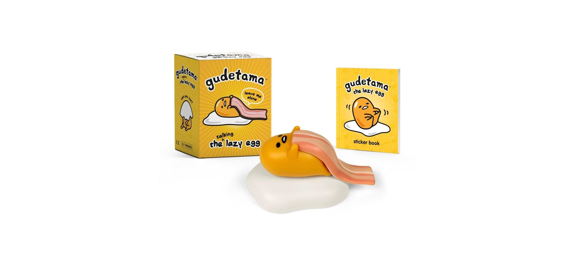 Gudetama: The Talking Lazy Egg - (Rp Minis) by  Sanrio (Paperback)