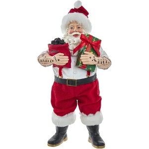 Kurt Adler Fabriché Santa with Tattoos Christmas Figurine, 10.5in - 1 of 4