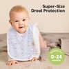 KeaBabies 8-Pack Hallo Baby Drool Bibs , Baby Bibs for Boys, Girls, Pull-on Bibs for Baby Boy, Baby Girl, Baby Bib Unisex - 2 of 4