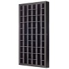 Gallery Solutions 52 Opening Shot Glass Case Display Boxes Black - 2 of 4