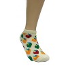 Colorful Strawberry Patterned Ankle Socks  (Women's Sizes, Adult Medium) - 3 of 3