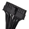 SilverStone Technology  Flex 600W PSU, 50A +12V, Platinum, 40mm Fan, Fixed Black Cables, 2x 6+2 PCI-E, 1x 8-pin CPU, 1x 4+4-pin CPU - 3 of 4