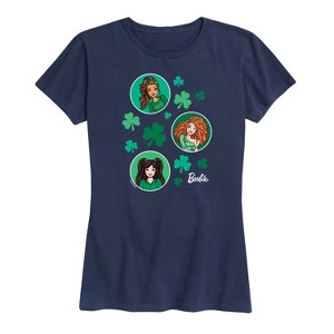Women's - Barbie - St. Patrick's Day St. Paddys Collage Short Sleeve Graphic T-Shirt - 1 of 4