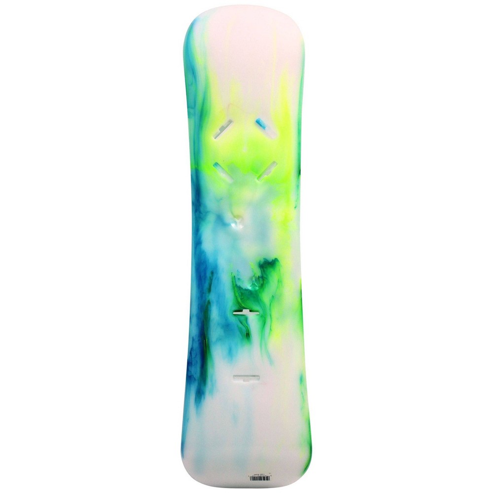 Emsco ESP 107 cm Day Glow Suprahero Snowboard Starter Board with Adjustable Wrap Bindings TieDye 40.5''