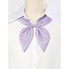 Allegra K Women's Pre-tied Solid Color Adjustable Sailor Suit Bowknot Bowties - 2 of 4