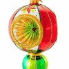 Huras Family 7.5 Inch Poinsettia Blooms Christmas Tree Ornament , Christmas Decor Classic Merry & Bright Reflector Drop (1PC) - 4 of 4