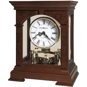 Howard Miller 635167 Statesboro Mantel Clock 635167 Cherry Bordeaux - 1 of 3