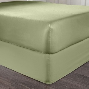 BrylaneHome BH Studio Microfiber Bedskirt - 1 of 3